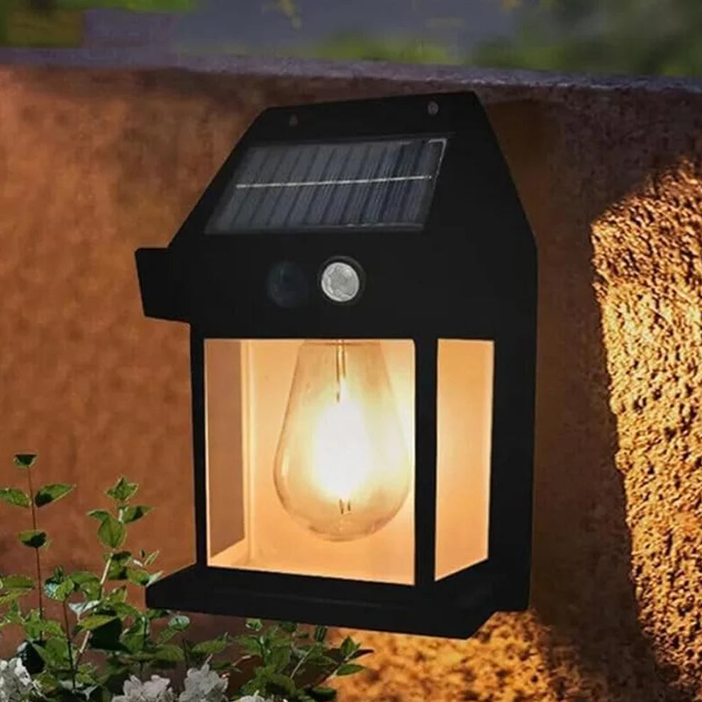 Best Solar Motion Sensor Wall Light Outdoor Waterproof | LED Solar Security Lamp for Home Garden Gate Wireless Light