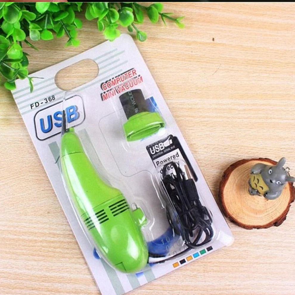 Mini USB Vacuum Cleaner for Keyboard & Desk – Portable Dust Cleaner for Laptop, Car & Office