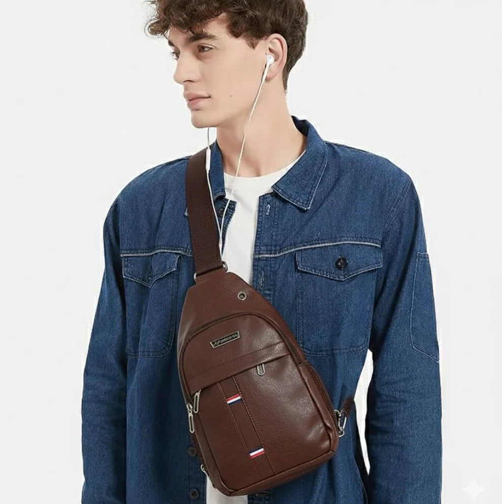 Urban Anti-Theft Waterproof Crossbody Sling Bag for Men
