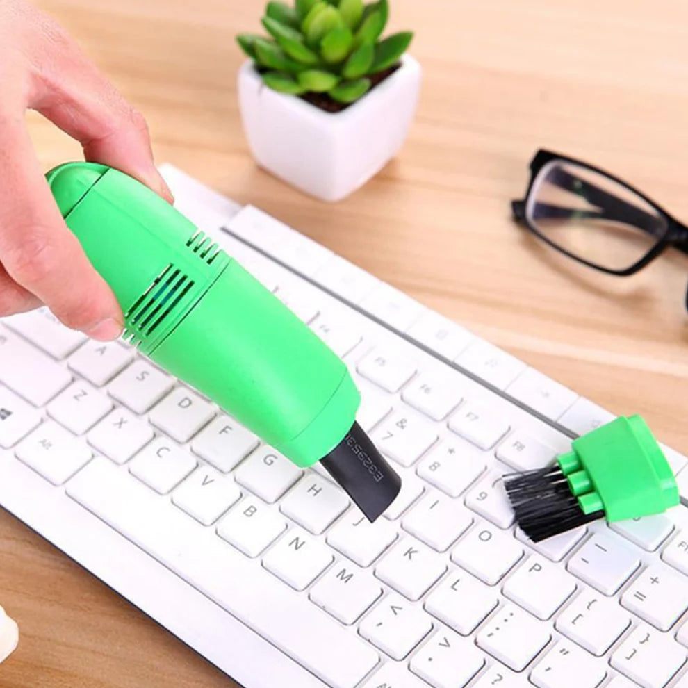 Mini USB Vacuum Cleaner for Keyboard & Desk – Portable Dust Cleaner for Laptop, Car & Office