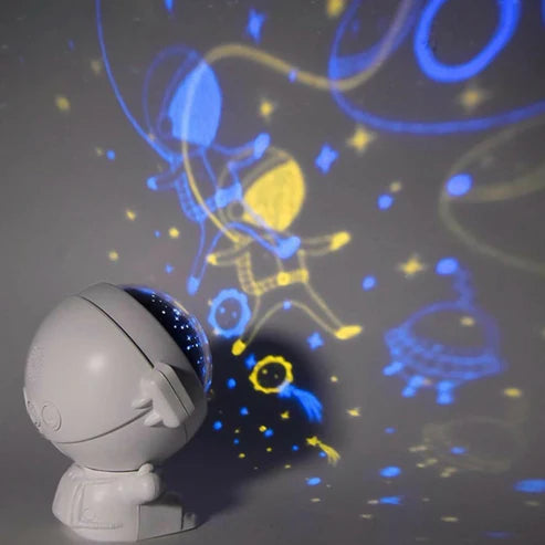 Astronaut Galaxy Projector – Transform Your Room Into a Galaxy 🌌
