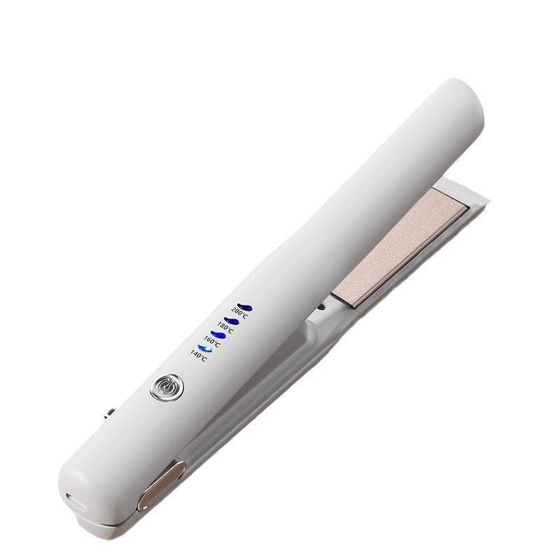 Mini Wireless Hair Straightener & Curler | Portable Rechargeable Styling Tool    (2-in-1 Mini Wireless Hair Styler)