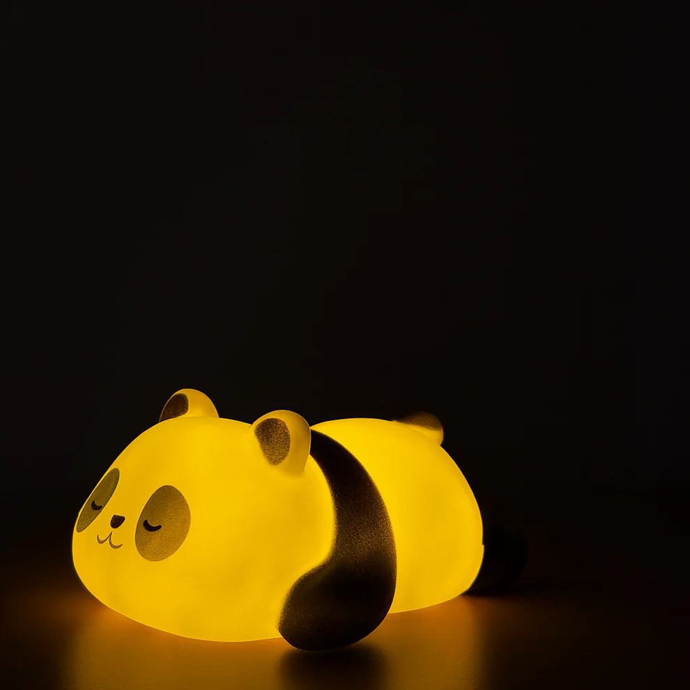 Cute Panda LED Night Lamp for Kids | Silicone Bedside Night Light | Rechargeable Soft Glow Baby Night Lamp for Bedroom Decor & Gift