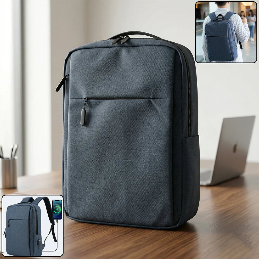Laptop Backpack with USB Charging Port